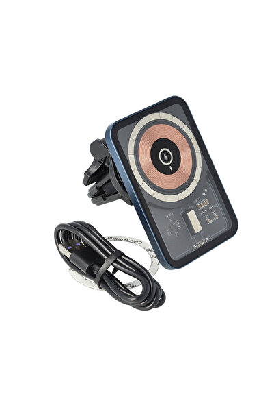 SEP Magnetic car holder with Magsafe 15W wireless charging X6F