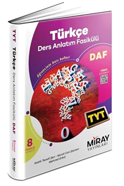 Karma Kitaplar Miray TYT Türkçe Ders Anlatım Fasikülleri