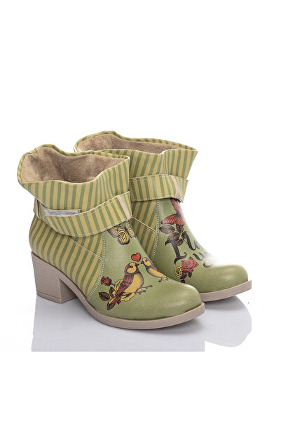 Streetfly Valentine's Day Themed Multicolored Women's Boots