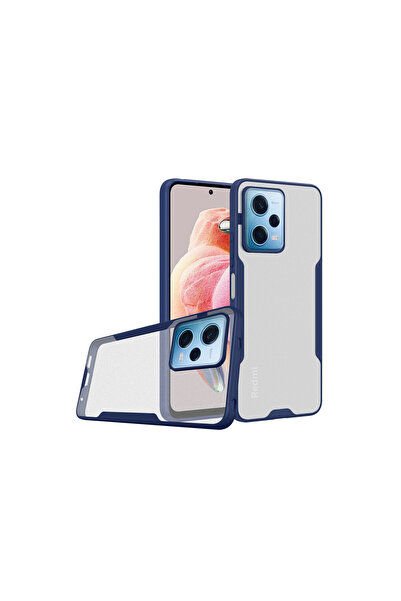 NewFace Xiaomi Redmi Note 12 5g Case Platinum Silicone - Navy Blue