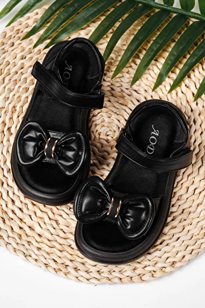 Zaira Μαύρα γυναικεία σανδάλια από οικολογικό δέρμα Aliss #22177 - 35