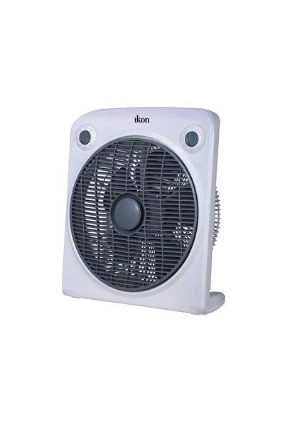 Ikon Box Fan, 12 inches, 50 W, White, IK-RTY30
