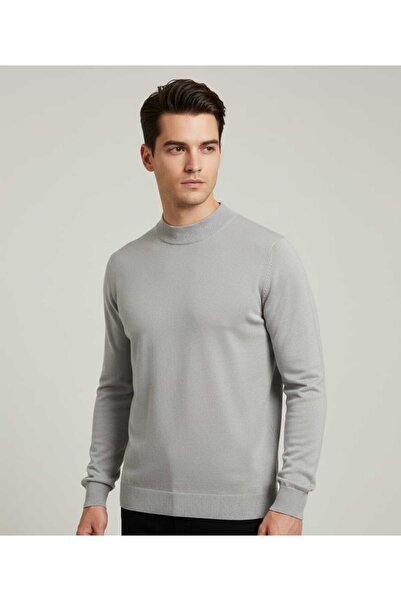 venüsdijital Half Fishbone Neck Regular Cut Knitwear Sweater