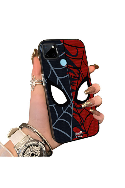 ucuc حافظة مضادة للسقوط من السيليكون المتوافقة مع Realme C25Y/C21Y، بأنماط سب...