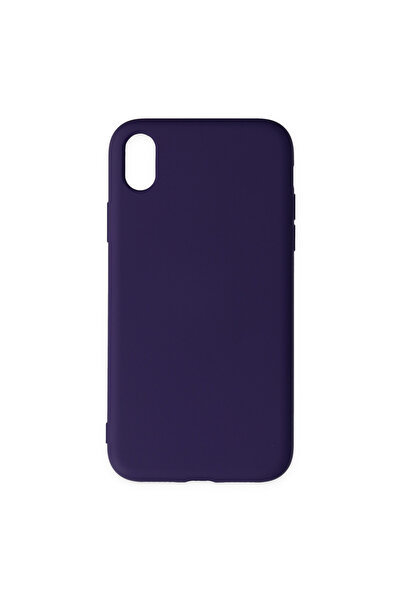 NewFace iPhone Xr Case Nano Velvet Silicone - Purple