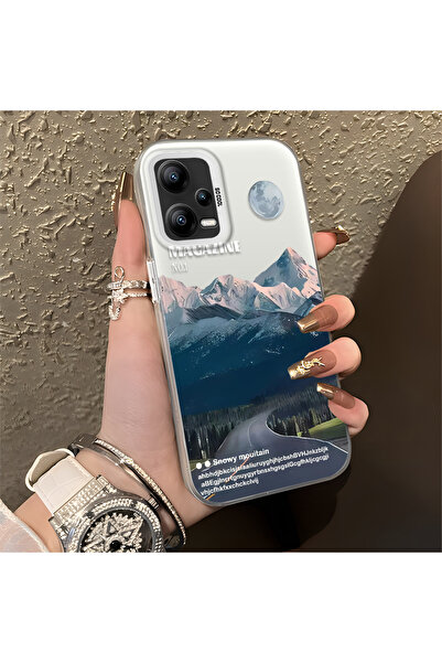 ucuc حافظة لهاتف Xiaomi Redmi Note 12 5G متوافقة مع الحافة السيليكونية الصلبة...