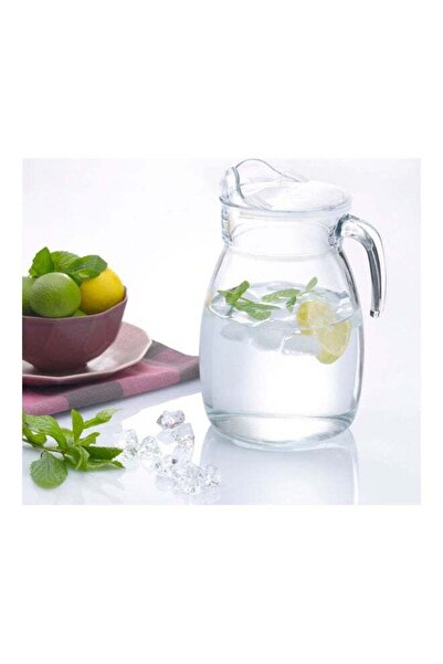 Pasabache إبريق باشاباشي نياجارا بغطاء بلاستيكي شفاف سعة 2.5 لتر