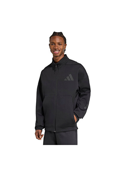 adidas Z.N.E. Tt Erkek Siyah Günlük Stil Eşofman Üstü JM6058
