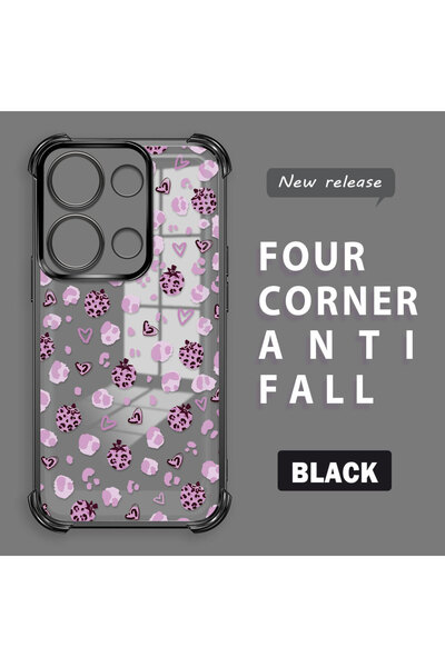 ucuc حافظة حماية من السيليكون الشفاف المتوافقة مع هاتف Xiaomi Redmi Note 13 P...