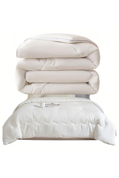 zola Winter duvet 160x200 cm, natural sheep wool filling, polyester cover, anti-allergic, 110 g/m²