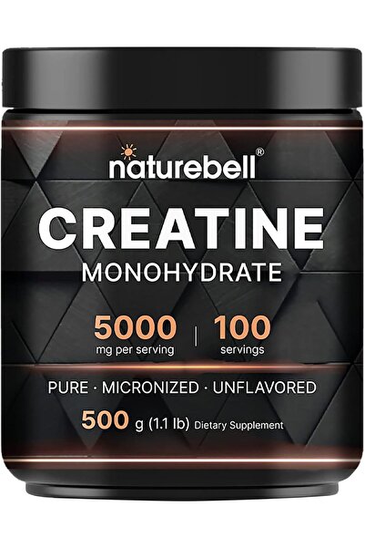 Naturebell Creatine Monohydrate Powder 500 Grams