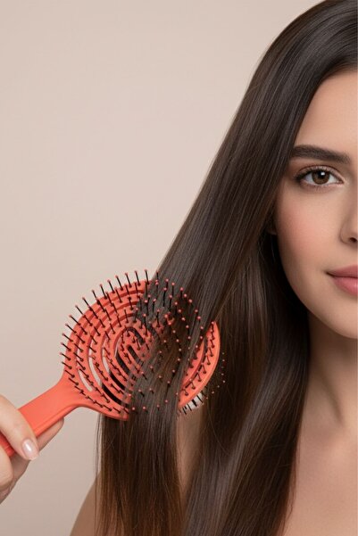 monangel Βούρτσα μαλλιών και χτένα Pro Τρισδιάστατη οβάλ βούρτσα μαλλιών