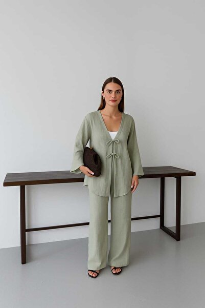 Patreon Women's 100% Cotton Muslin Trousers