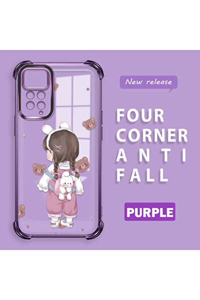 Hontinga حافظة متوافقة مع هاتف Xiaomi Redmi Note 11 Pro، حافظة هاتف من السيلي...