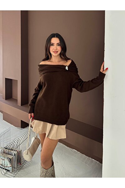 CLB COLLECTION Değaje Collar Knitwear Sweater