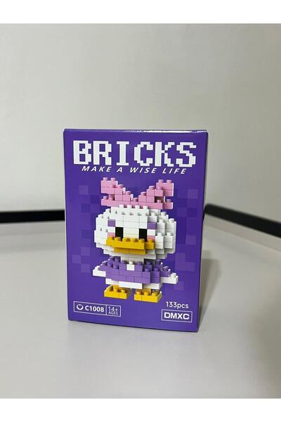 By Ayşegül Bricks Daisy Duck 3D Building Toy