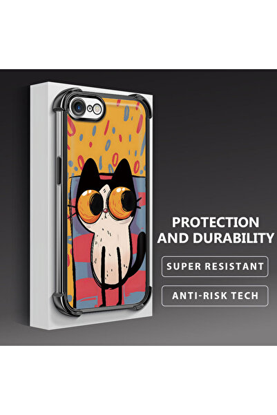 ucuc حافظة حماية من السيليكون الشفاف المتوافقة مع هاتف iPhone 7/8/SE 2020 202...