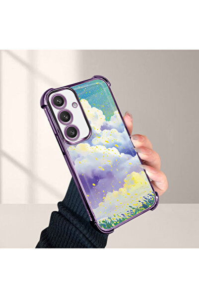 ucuc حافظة حماية من السيليكون الشفاف المتوافقة مع هاتف سامسونج جالاكسي S24، أ...