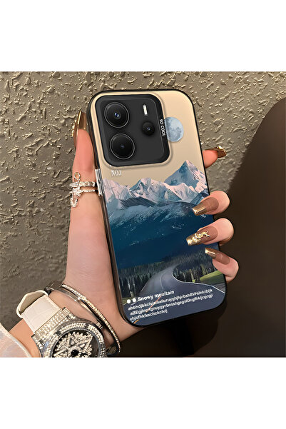 ucuc حافظة Xiaomi Redmi Note 14 المتوافقة مع الحافة السيليكونية الصلبة والمضا...