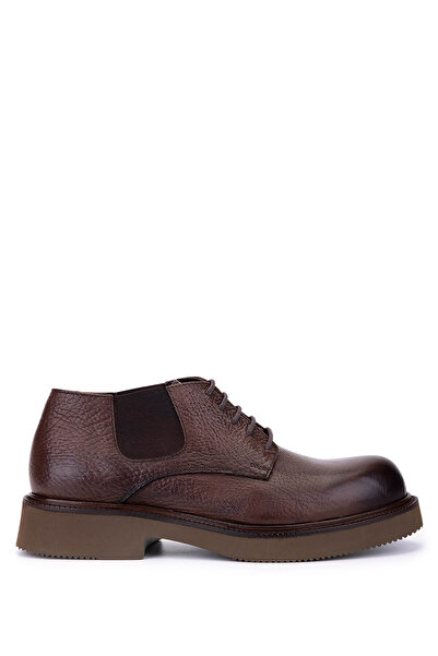Tamer Tanca حذاء بني كلاسيكي للرجال