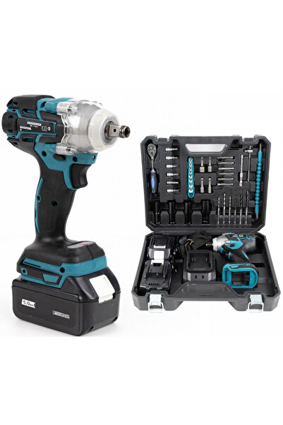 OEM Cheie De Impact WERSTIL | Masina De Insurubat 550Nm | 43 Accesorii Incluse | 2 Acumulatori 48V Li-Io