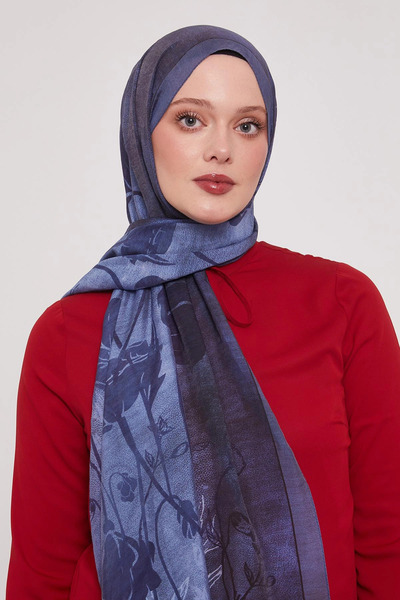 LuvenSara Summer Shawl - Moon Blue