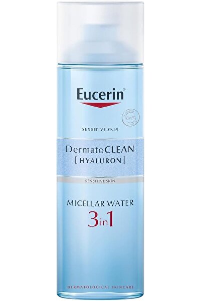 Eucerin Dermatoclean 3In1 Micellar Cleansing Fluid, 200 Ml, White