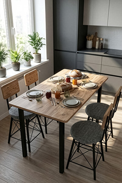 Retodesign 60/140 Atlantik Çam Yemek Masası, Bilgisayar Masası; Oyuncu Masası 9002