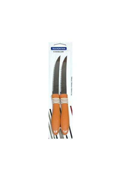 TRAMONTINA Cor & Cor Knife, 2 Pcs, 5 inches, Assorted