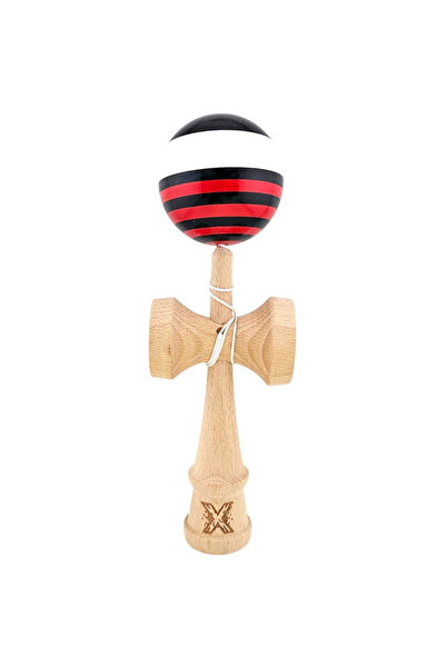 Atlas Kendama X, Profesionala, HQ, Big Cups V2 Super Sticky, Negru/Alb/Rosu/L...