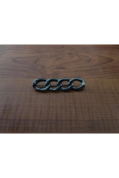 Vira Rise Black Chain Shaped Trouser Waist Tightener Belt Accessory, Collar Brooch Stitch-Free Adjustable.