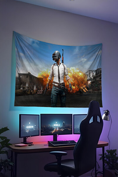 RUGRUMBA غطاء جداري للاعبين، بلايستيشن إكس بوكس ​​– موضوع الألعاب، قماش عالي ...