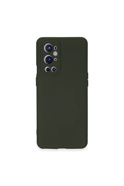 NewFace One Plus 9 Pro Case Nano Velvet Silicone - Dark Green