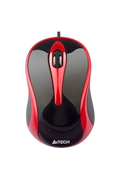 A4 Tech A4Tech N-350-2 Precision Mouse - Black & Red