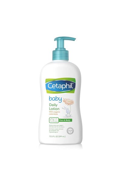 Cetaphil لوشن يومي للأطفال بخلاصة زهرة الآذريون، مضاد للأكسدة ومرطب للبشرة، 1...