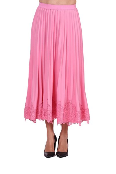 Invee Gypur pleated skirt pink