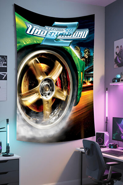 RUGRUMBA غطاء جداري للاعبين، بلايستيشن إكس بوكس ​​– موضوع الألعاب، قماش عالي ...