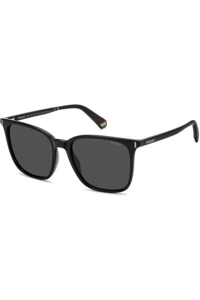 Polaroid Polarized Sunglasses Women PLD 6226/S 807/M9 54, Plastic, Black, 54 mm