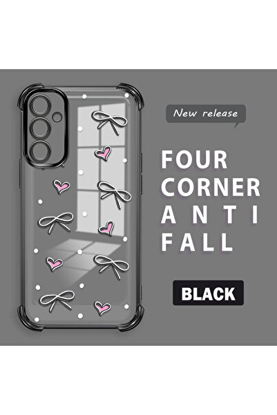 ucuc حافظة حماية من السيليكون الشفاف المتوافقة مع هاتف Samsung Galaxy A34 بأن...