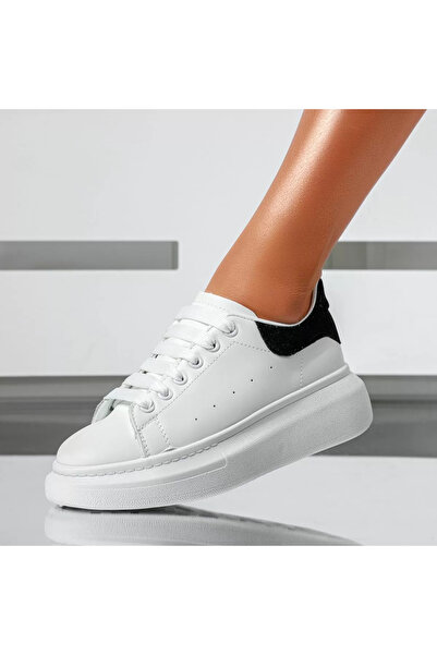 Zaira Adidasi Dama Jezebel Albi/Negri #15998