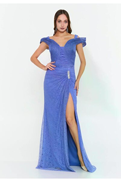 MAXXE 6146DAN DANTEL ELBİSE