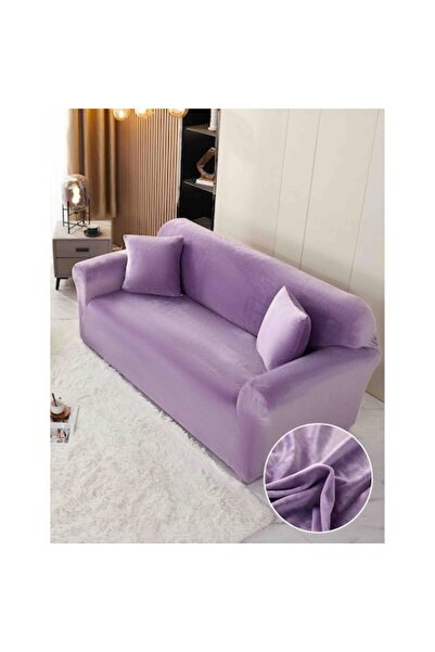 MHR Elastic Velvet Sofa Cover for 2-Seater