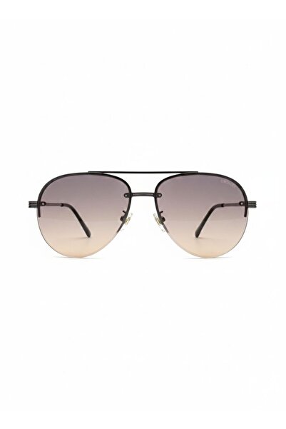 EMC Trend Lüks Aksesuar Damla Çerçeve Siyah Metal Sap Degrade Cam Unisex Güne...