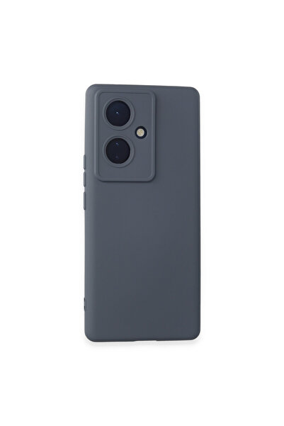 NewFace جراب Vivo V29 Lite مصنوع من السيليكون المخملي الداخلي - رمادي