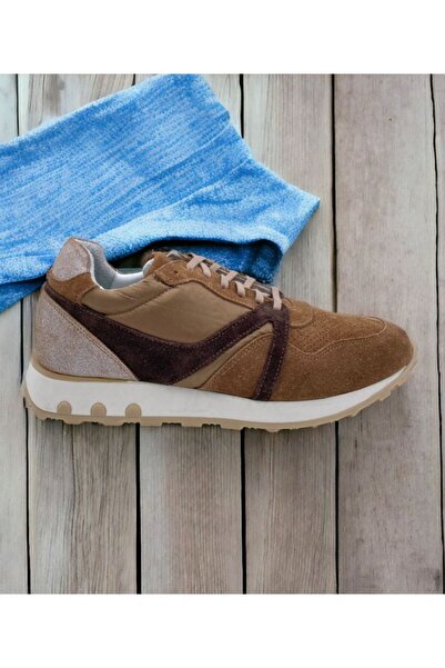HAŞİM Genuine Leather Suede Parachute Fabric Casual Men's Shoes