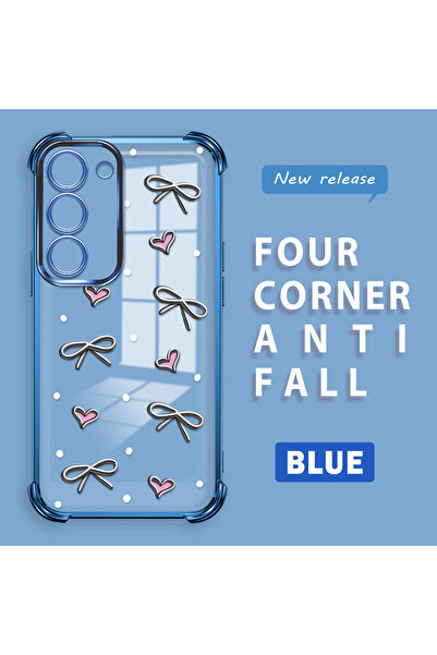 ucuc حافظة حماية من السيليكون الشفاف المتوافقة مع هاتف Samsung Galaxy S23 بأن...