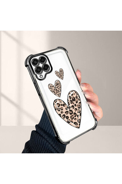 ucuc حافظة حماية من السيليكون الشفاف المتوافقة مع هاتف سامسونج جالاكسي M33 بأ...