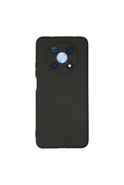 NewFace حافظة هواوي نوفا Y90 مصنوعة من السيليكون المخملي الداخلي - أسود