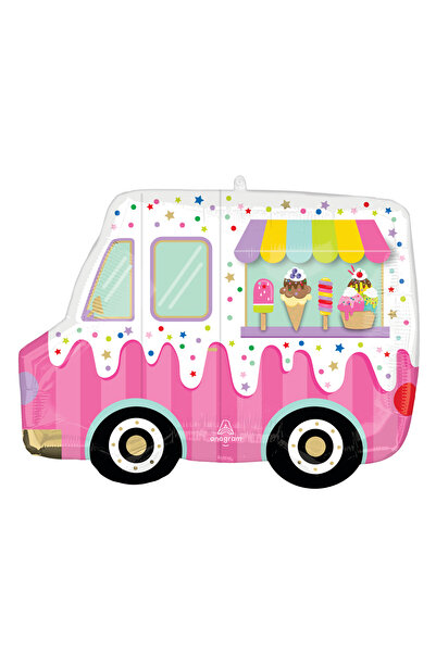 Anagram Balon folie camioneta inghetata "Here's The Scoop" 66x48 cm