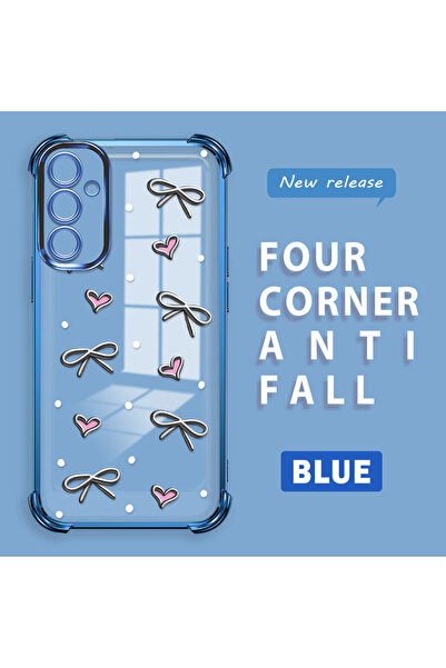 ucuc حافظة حماية من السيليكون الشفاف المتوافقة مع هاتف Samsung Galaxy A34 بأن...